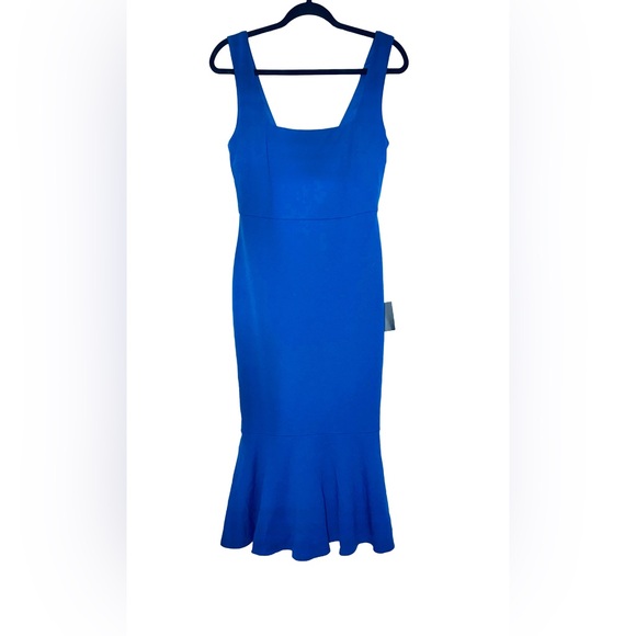 NWT Moment Maker Cobalt Blue Square Neck Trumpet
Midi Dress, Medium - Picture 4 of 15